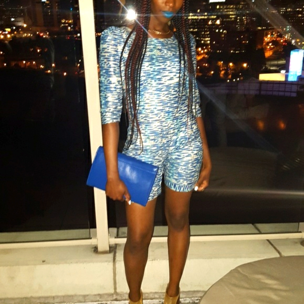Couture Summertime Romper Jumpsuit